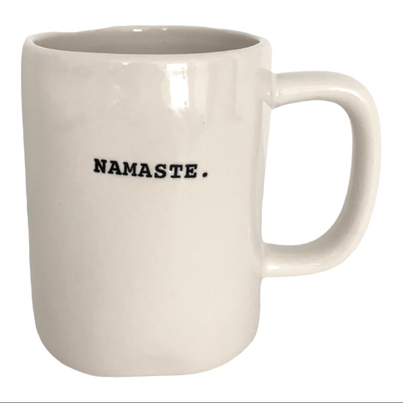 Rae Dunn Namaste Ceramic Mug - Picture 1 of 5